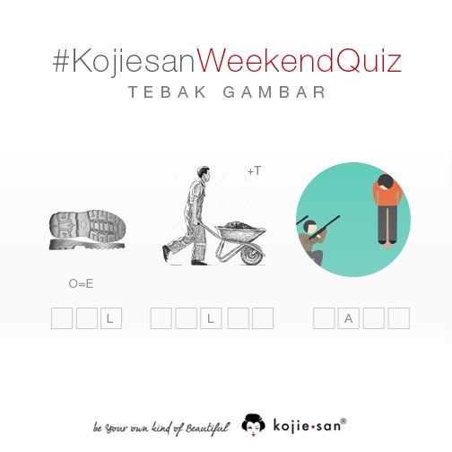 Ikutan #KojiesanWeekendQuiz lagi yuk, Ladies!
