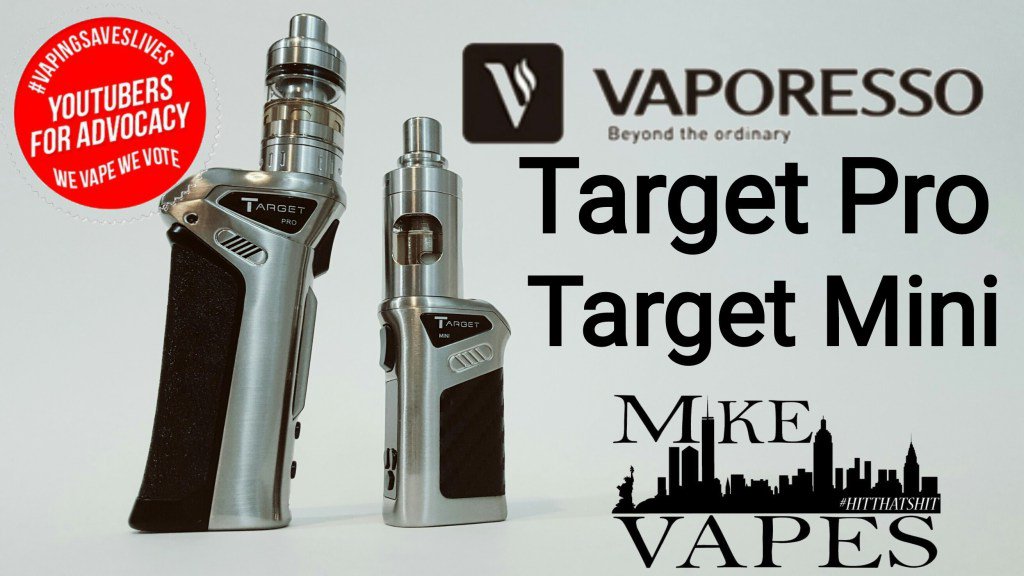 vapecloudonline's tweet photo. Video - #Vaporesso #TargetPro &amp; #TargetMini - via Mike Vapes #Vape #VapeOn #Vapers… https://t.co/WpHxkv8u07 https://t.co/8hDkSI5OQX