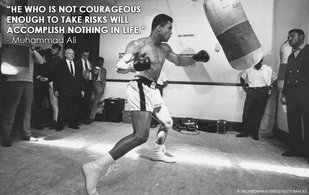 GMA's tweet photo. "He who is not courageous enough to take risks will accomplish nothing in life."
 
#WednesdayWisdom https://t.co/NWZnRLvJRC
