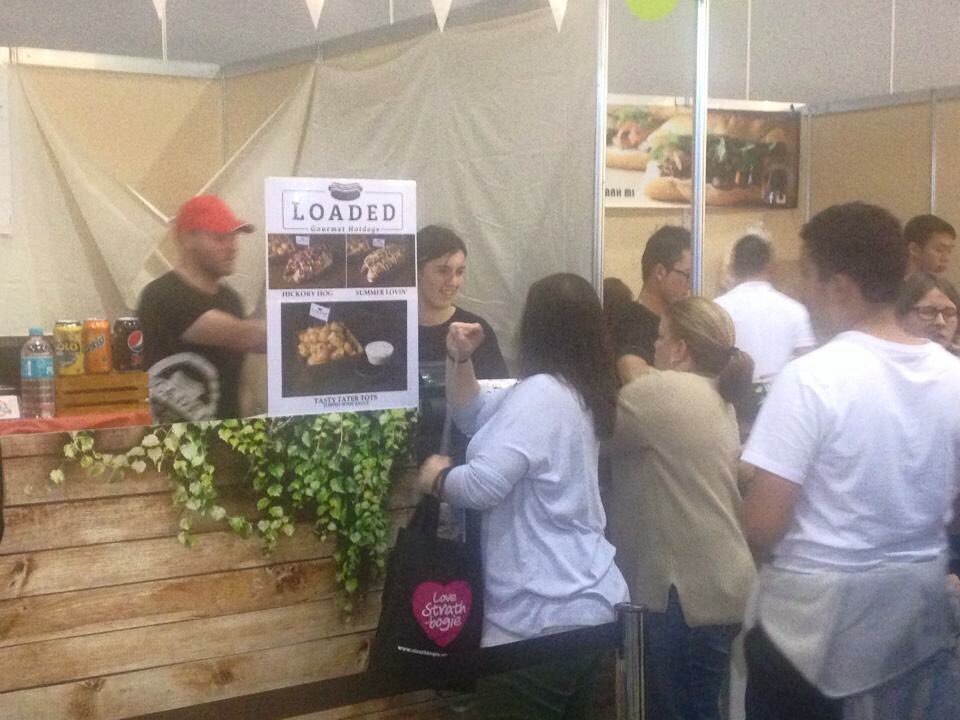 LHotdogs's tweet photo. What a day here at the @GoodFoodWine show! #goodfoodie #loadedgourmethotdogs #celebratewithciti #melbourne https://t.co/R1HLsk8nVv