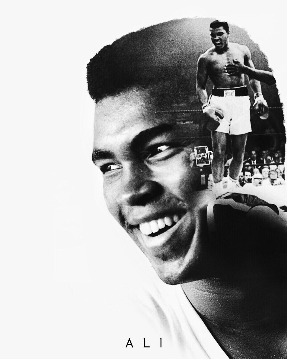 FoxCreativity's tweet image. Made this graphic just now, to pay my respect to a true hero. #RipMuhammadAli #RIPChamp