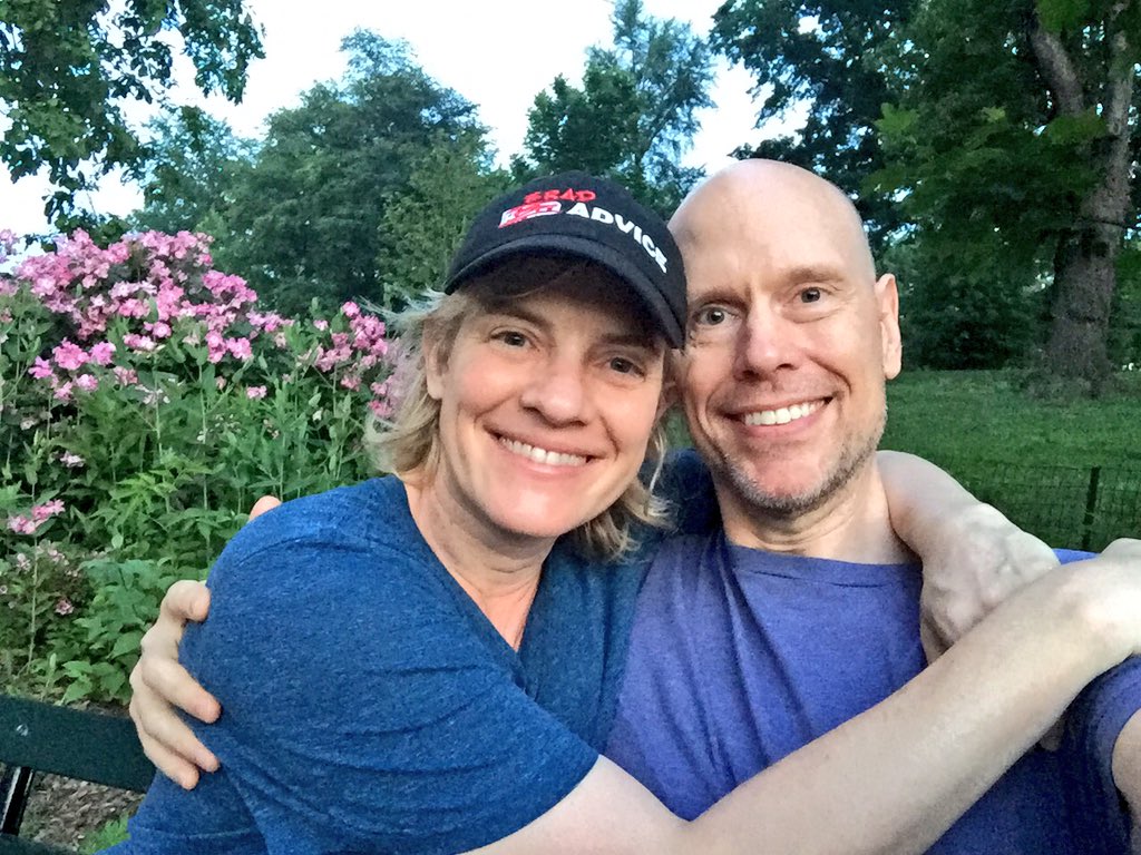 In Central Park with <a href="/EllenJovin/">Ellen Jovin</a>.