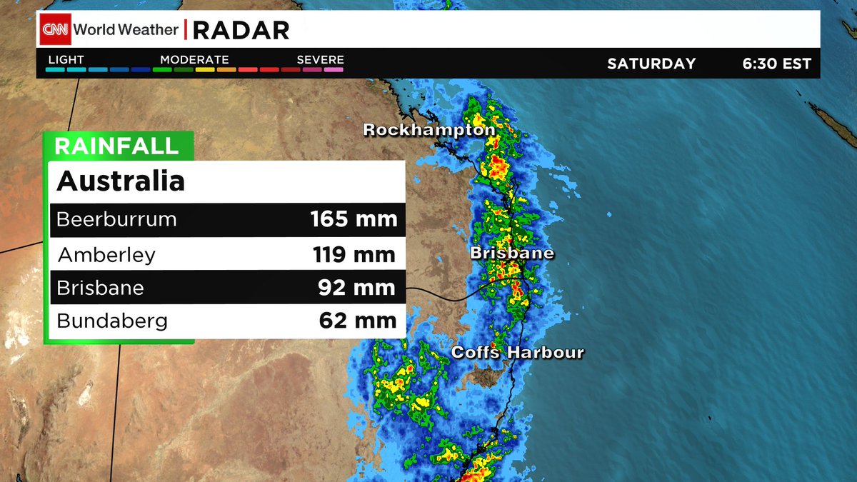 VanDamCNN's tweet photo. Powerful storm is lashing the coast of #Australia frm #Queensland to #NSW w/ #flooding #strongwind #heavysurf @cnni https://t.co/wOYb4nkJma