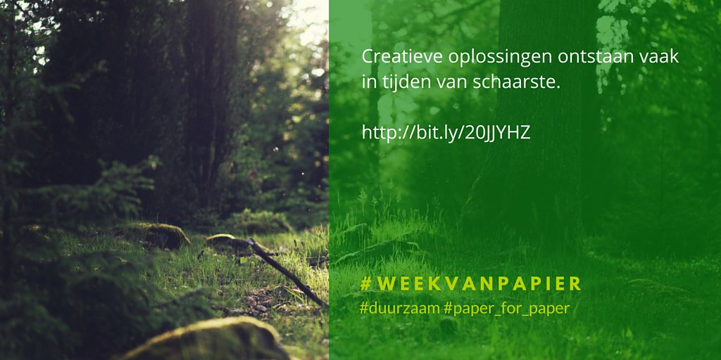 Paper_for_Paper's tweet image. #weekvanpapier #duurzaam bit.ly/20JJYHZ