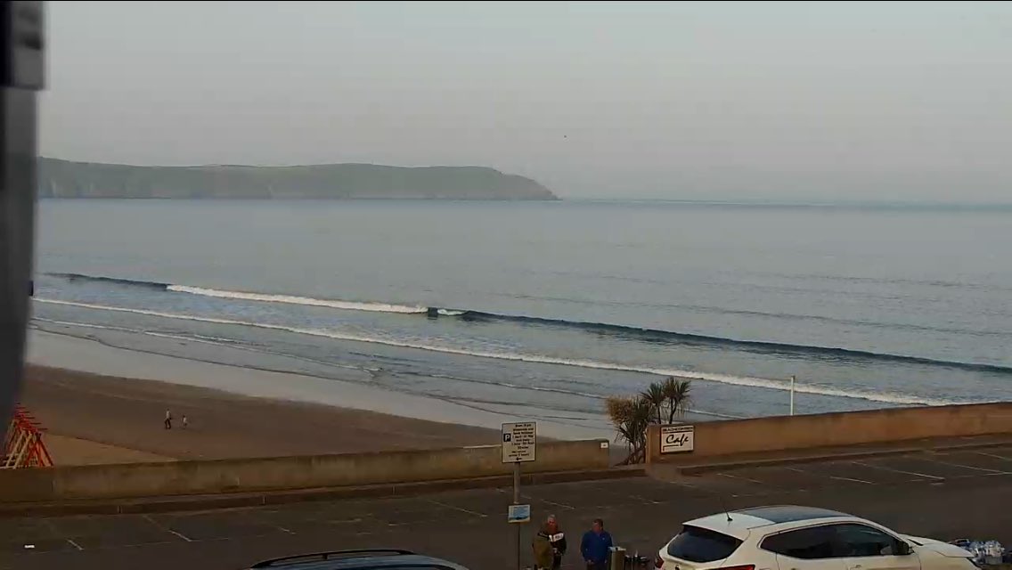 Small waves this morning. Going to be perfect for our women in waves <a href="/putsborough/">c</a> today.