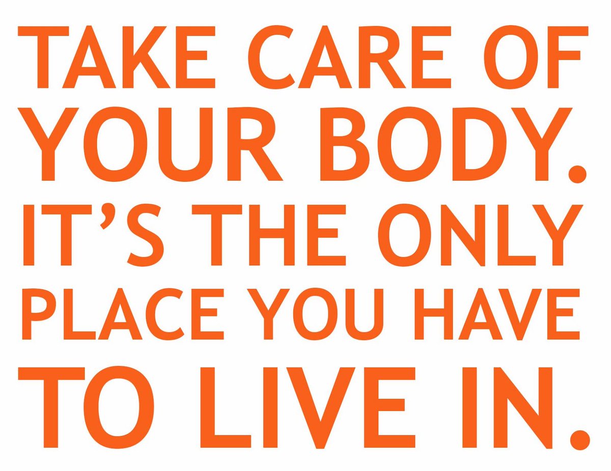software_for's tweet image. Take #care of your body. It's the only #place you have to #live in.