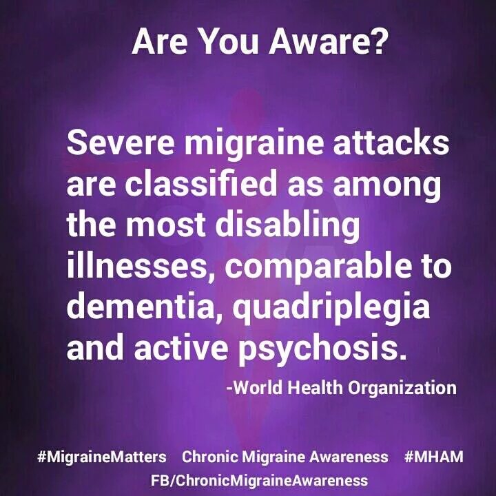 GemmaSPearce's tweet photo. Day 4 fact: @WHO says #Migraine is the 8th most disabling disease in the world. #MHAM @TRobert https://t.co/VJRG6JBJxy