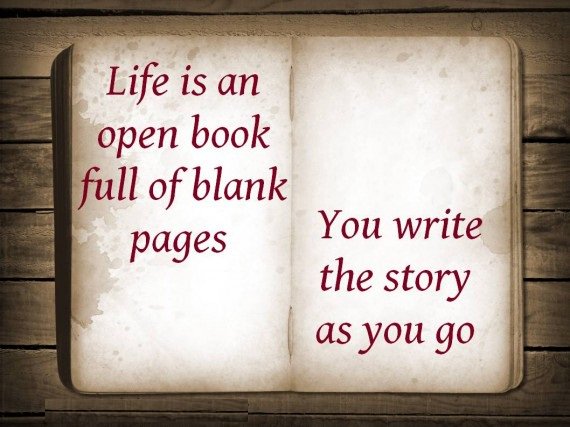 androidsmsapps1's tweet image. #Life is an open #book full of #blank pages you write the story as you go.