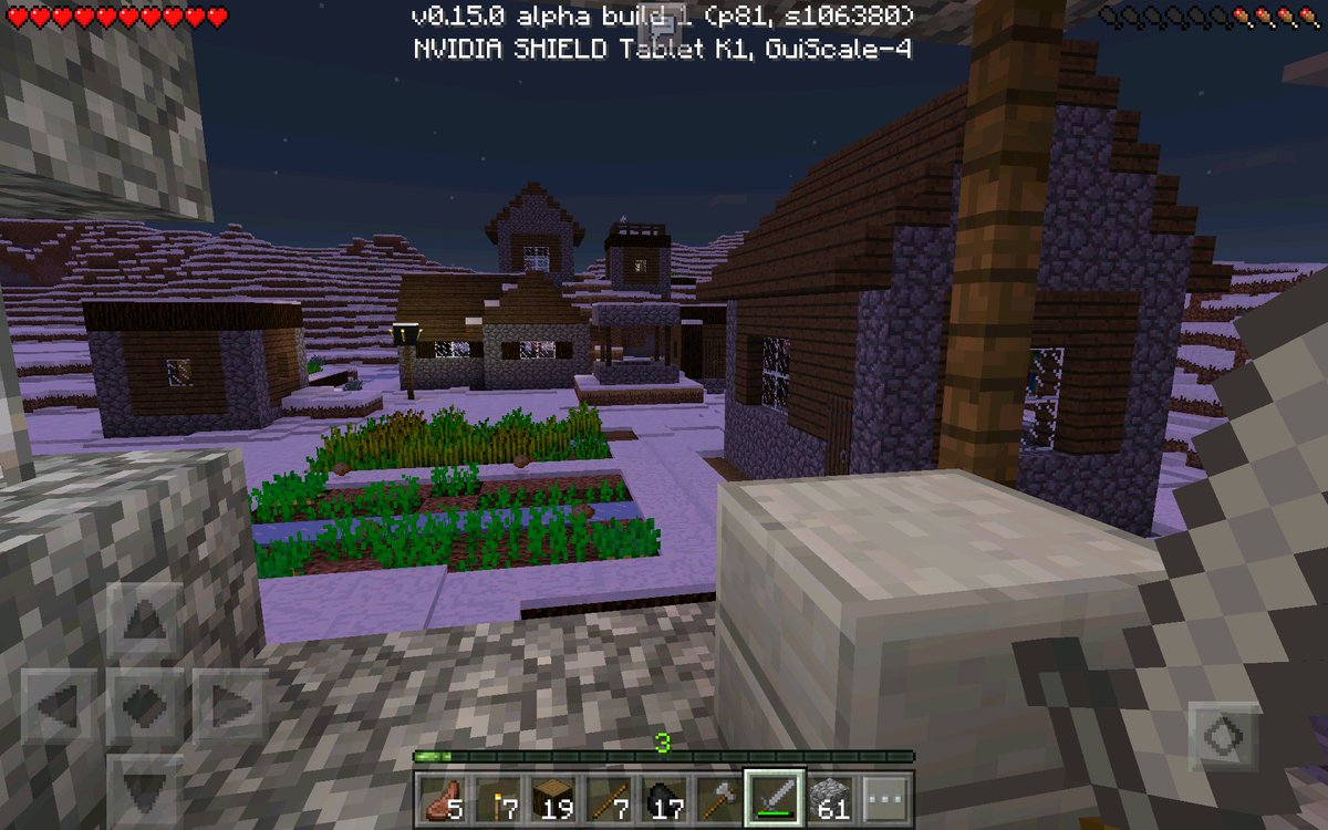 Minecraft News Here S A Taiga Village On Mcpe 0 15 0 The Seed Is Kop D