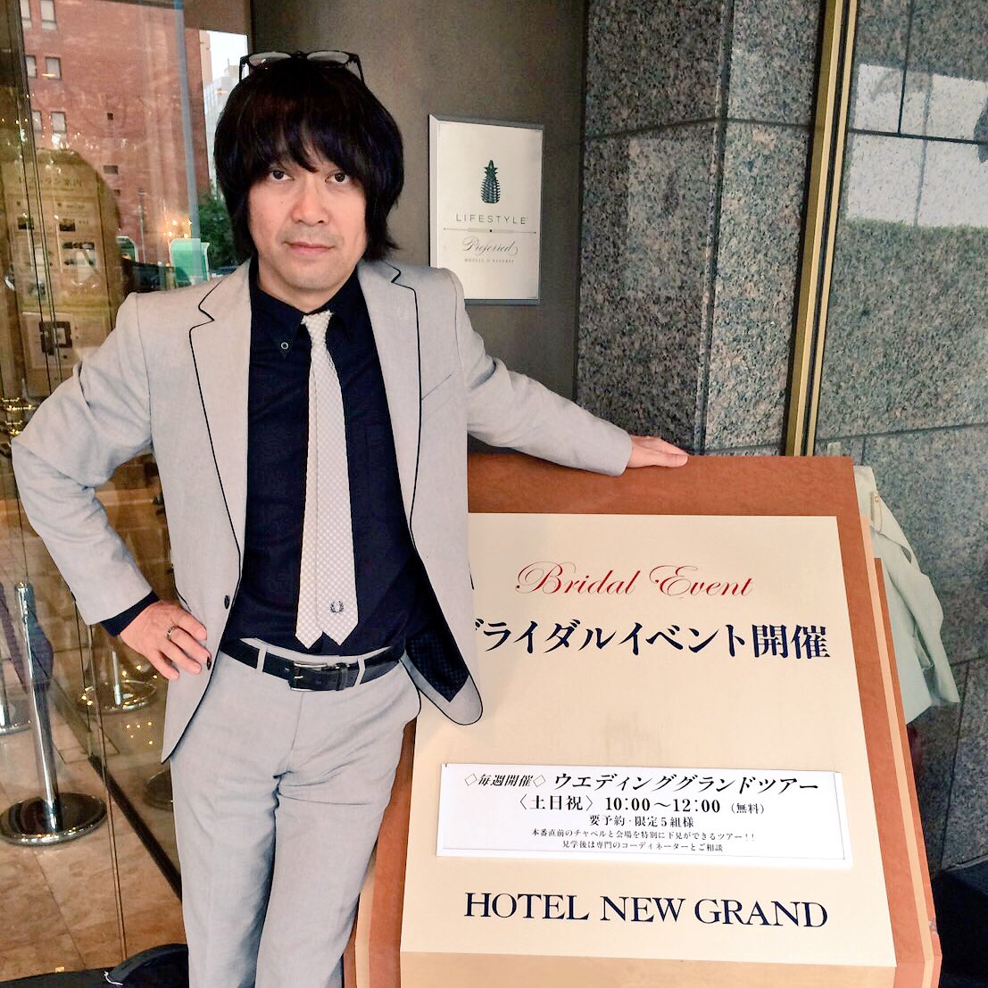 The Collectors على تويتر コロムビア社員の結婚式出席後新曲づくりに向かうリーダー いい曲期待