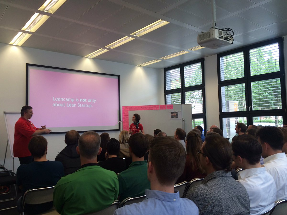 Wir sind gespannt, was wir heute auf dem Lean Barcamp für speedback lernen können #LCFRM #lean #startup