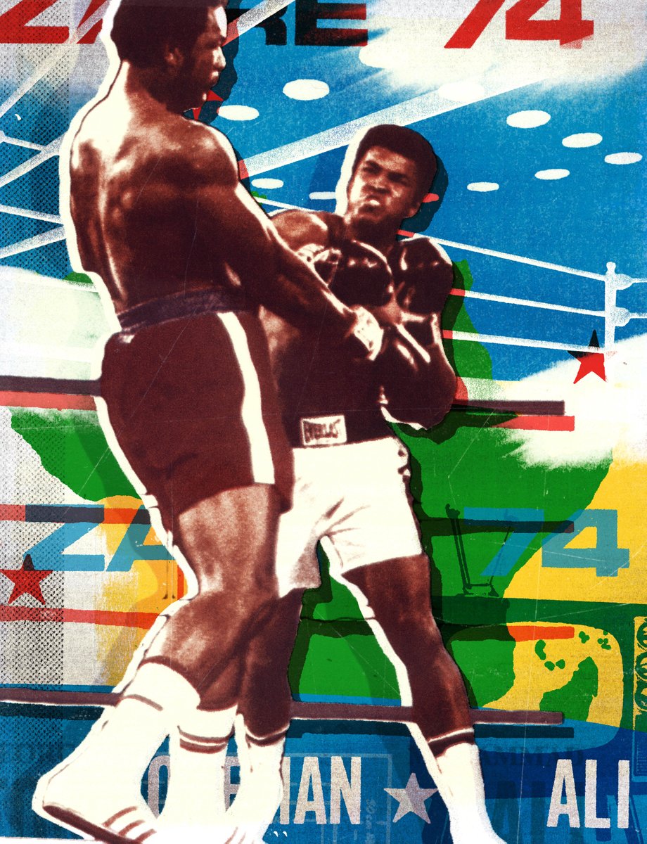 _Studio_W's tweet image. “Float like a butterfly sting like a bee – his hands can’t hit what his eyes can’t see.” #RIPAli