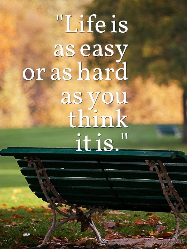 smsapplication4's tweet image. #Life is as easy or as #hard as you #think it is.