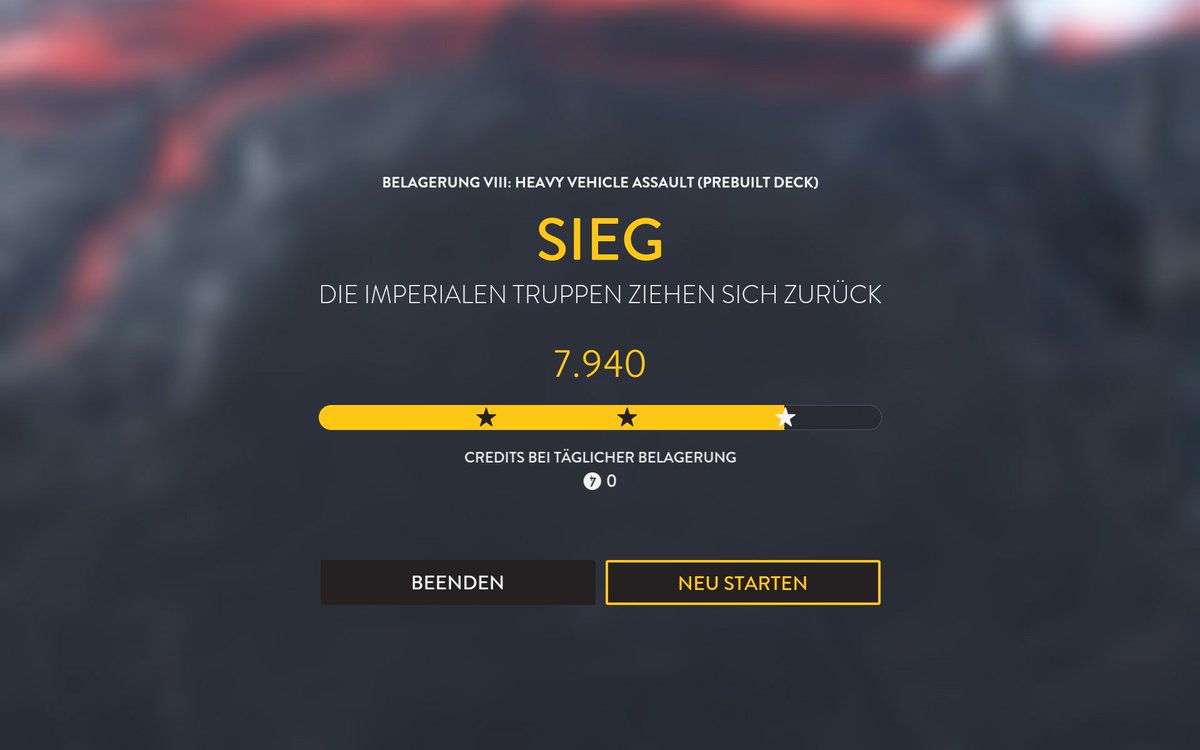 cysleon's tweet photo. Ich spiele #StarWarsBattlefront und dazu das gehörige #Companion #BaseCommand . Aber wieso ist das immer so knapp?!😮 https://t.co/e4bvzBKlXy