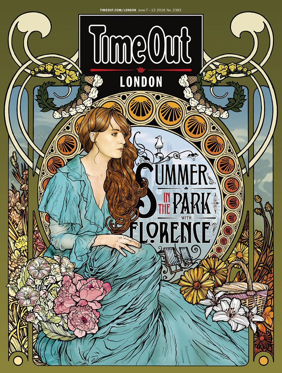 flowelchtumblr's tweet image. New Time Out London Cover, artwork by Greg Coulton (@geecoul)