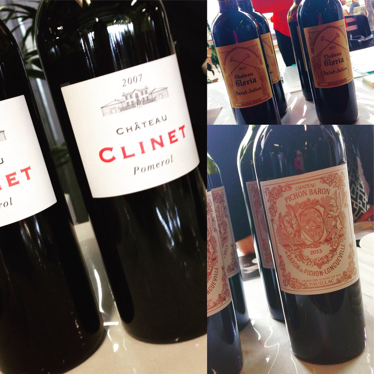 Exupeyrance's tweet photo. [VINS] Je valide les vins que aimés aux primeurs, avec une très belle surprise sur le Clinet 2013 et 2007 ! #ugbc https://t.co/EMzf5LMbxj