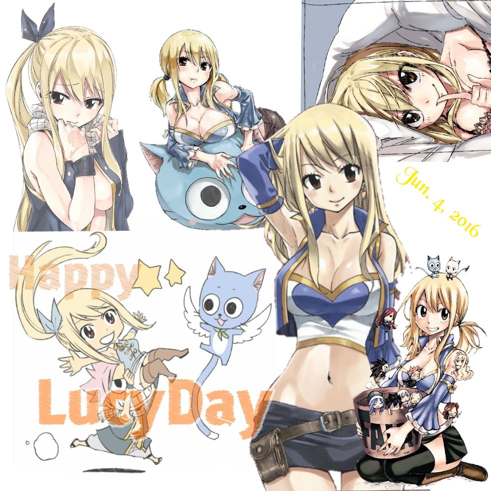 ゆり 低浮上 No Twitter おそくなったー 待ちに待ったルーシィの日 ルーシィかわいいよー ほんと大好き みんなでまだまだ盛り上げていこー Fairy Tail３期はやくみたいな フェアリーテイル ルーシィの日 ６月４日はルーシィの日