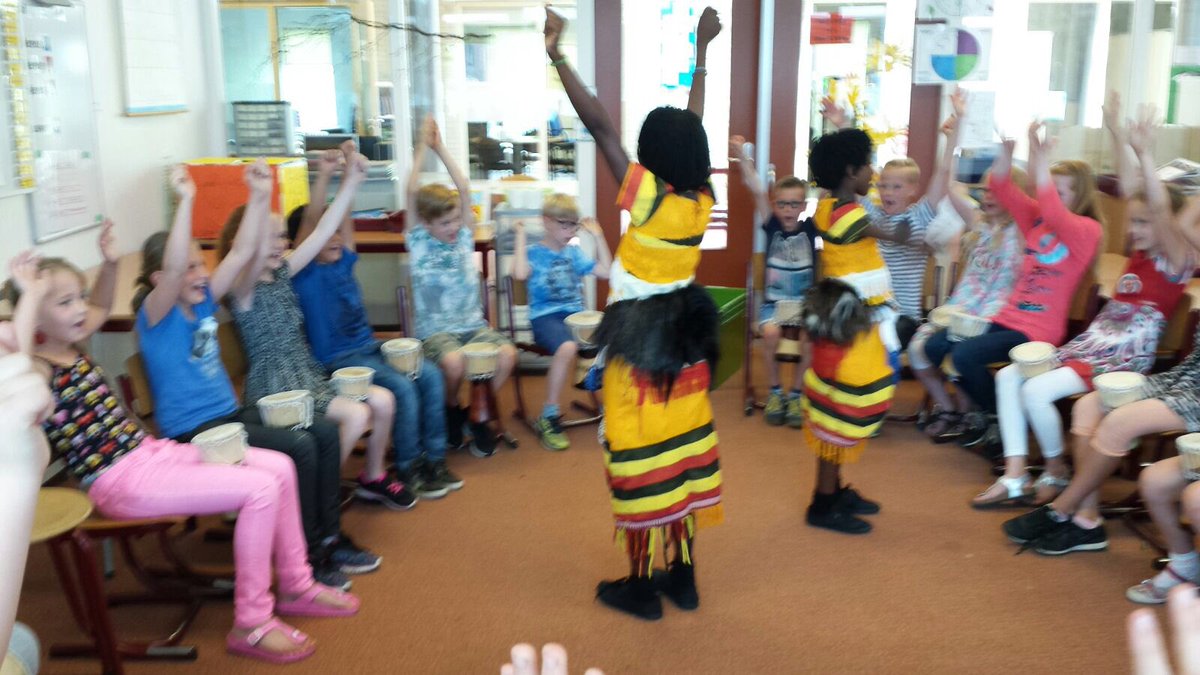 De kinderen vonden de workshops van Up4us super! Alles voor het goede doel.