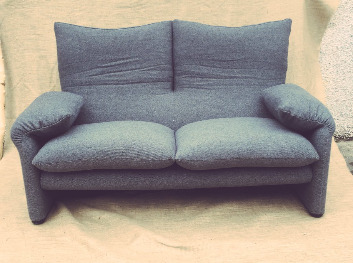 holsterEDI's tweet image. #Cassina #Maralunga repad and recover of customers 80's original suite.#upholstery