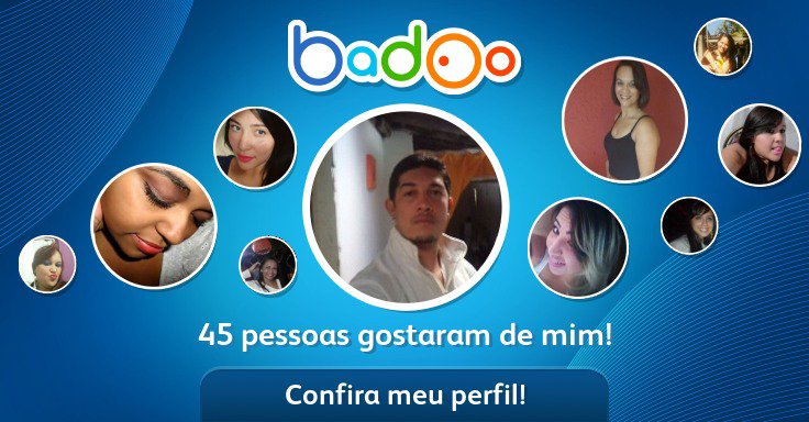 Conviva com Juarez e outras novas pessoas bem divertidas pertinho de você quando entrar no Badoo!