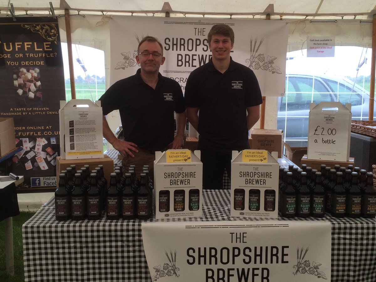 TheShropshireBrewer (@theshropsbrewer) on Twitter photo We're here today at <a href="/shopgreenfields/">Green Fields</a> summer food and craft festival, selling some of our beer! ๐บ We're here today at <a href="/shopgreenfields/">Green Fields</a> summer food and craft festival, selling some of our beer! ๐บ