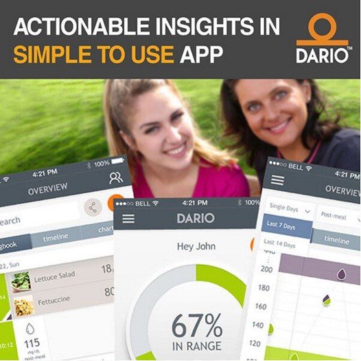 Labstyle_News's tweet image. &quot;Track your #diabetes with the Dario Smart Glucose Meter. Get your free #DarioApp mydario.com/the-app/
