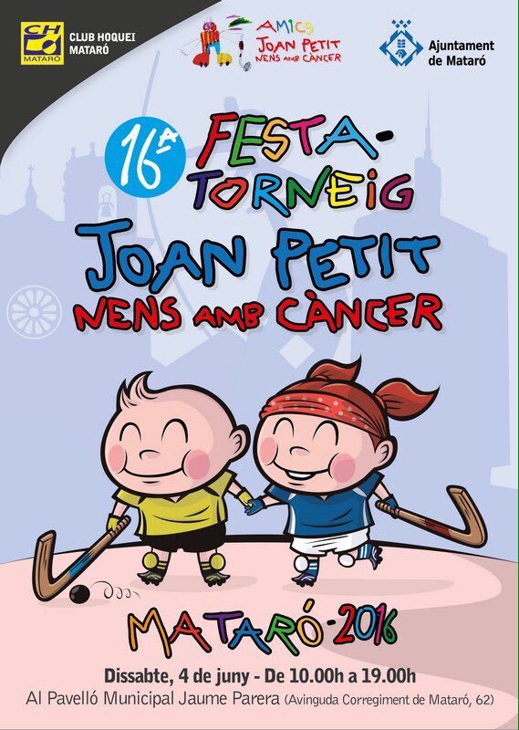matarocat's tweet photo. Avui Festa-Torneig #JoanPetit pels nens amb càncer organitzat per @CHMataro #mouteambcor #Mataró https://t.co/8KB0PrRj6M