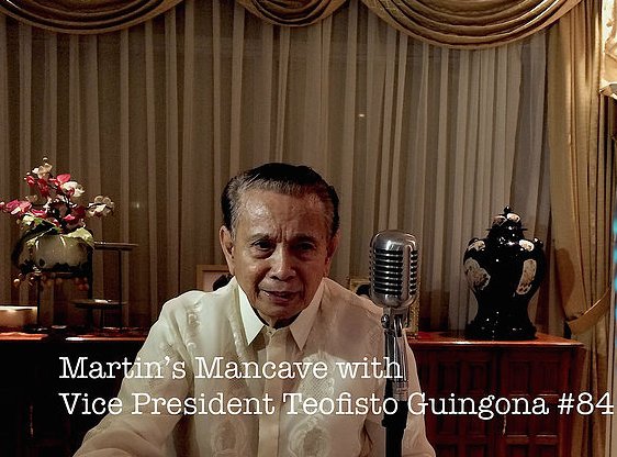 WATCH | Atty. Teofisto Guingona Jr., 13th VP of the Philippines, inside #MartinsMancave >> facebook.com/podcastph/vide…