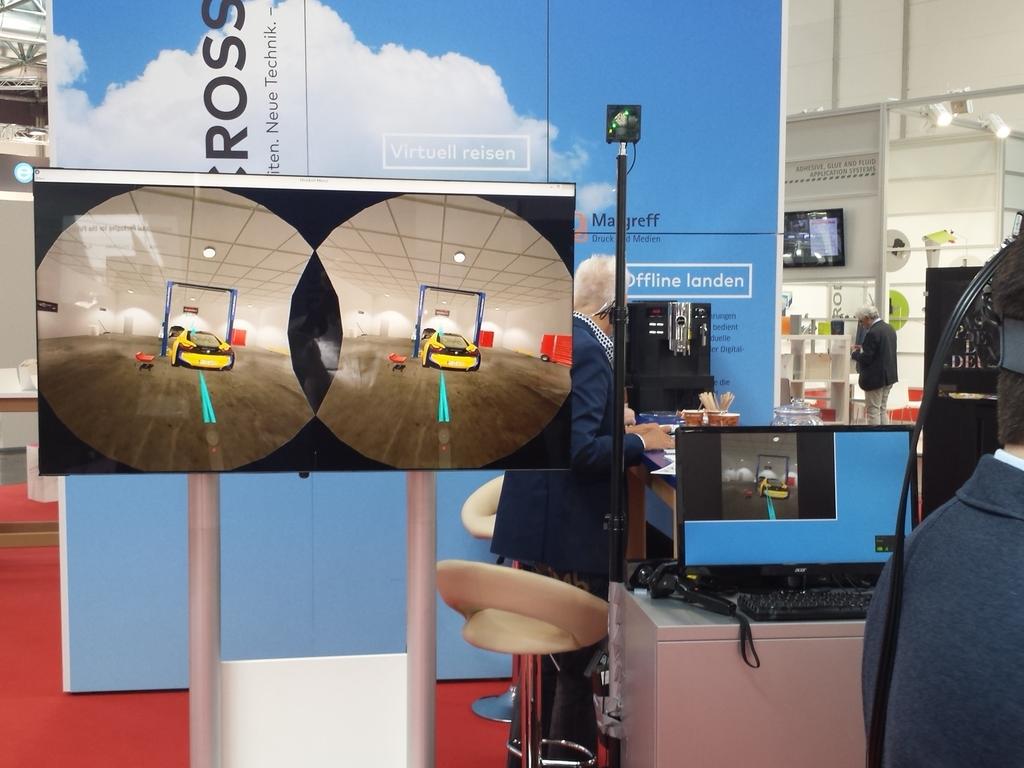 digitaldrucker's tweet photo. Great #concepts and #ideas  to connect #VR with #crossmedia and #print at #drupa2016. #Multisensoric 12 B 63 https://t.co/U0oVtMS0Cm