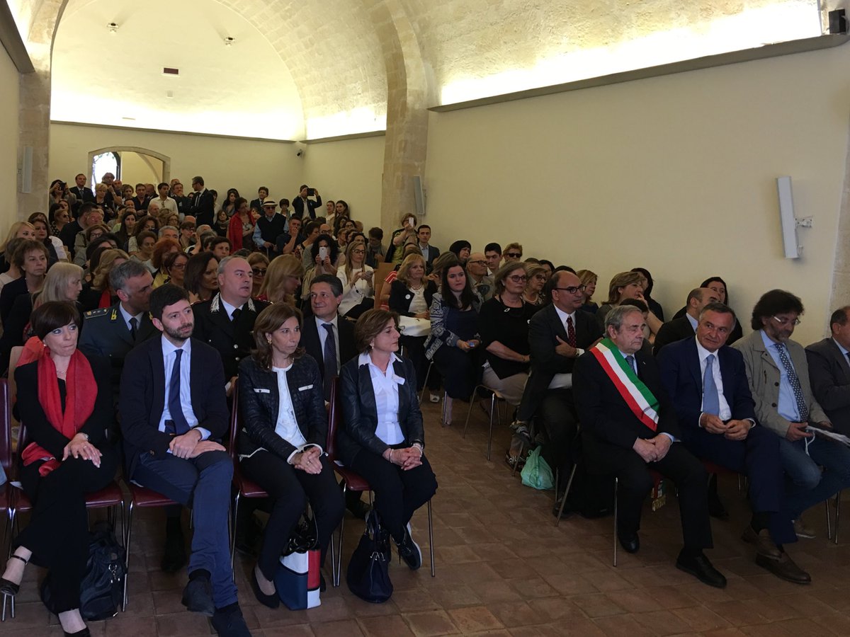 lauraboldrini's tweet photo. A #Matera per parlare di 'Diritti e rappresentanza di genere' insieme alla Commissione regionale pari opportunità https://t.co/DiM9MBg6ai