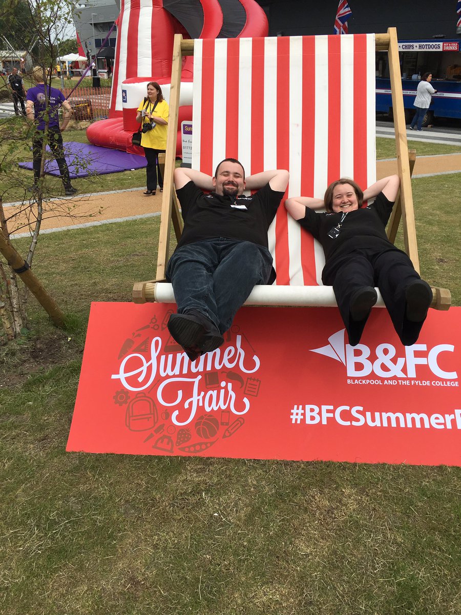 blackpool_nga's tweet photo. #BFCSummerFair in full swing! Sign up for a course today and start learning next week! https://t.co/4RLBz8tmmO