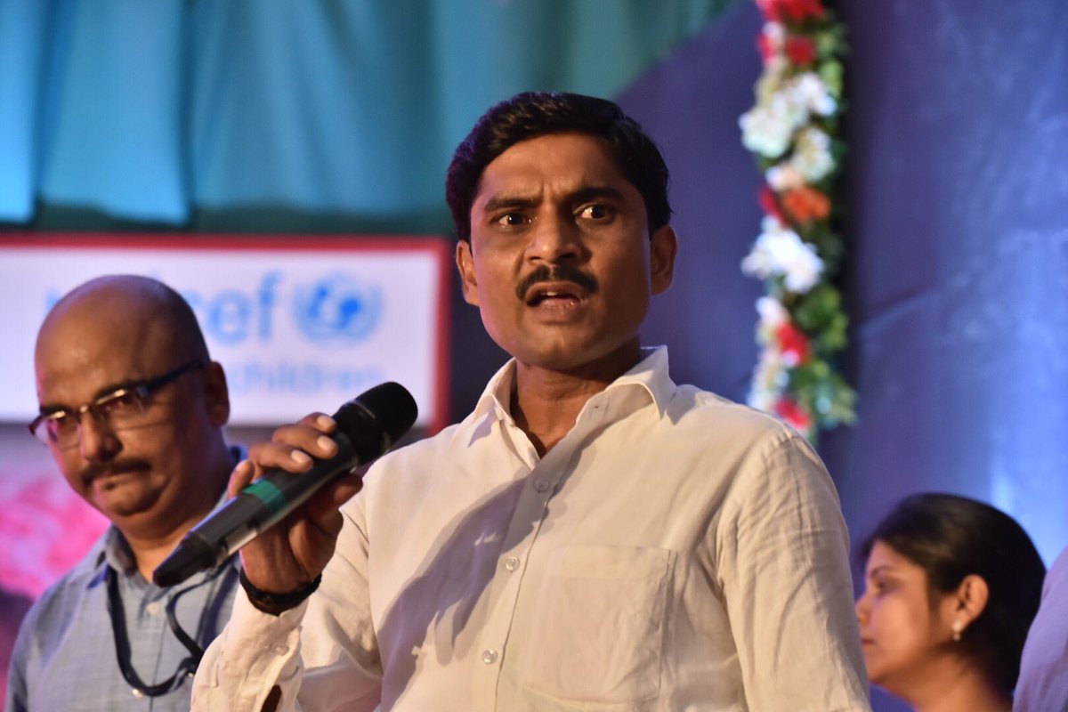 UNICEFIndia's tweet image. Felicitating Champions of Change who have been working for #MenstruationMatters &amp;amp; #ToiletsForProgress