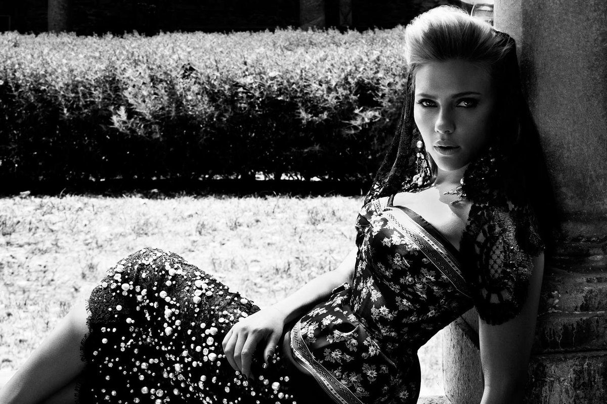 화보백업계정 On Twitter 스칼렛 요한슨 Scarlett Johansson Vogue Russia October 
