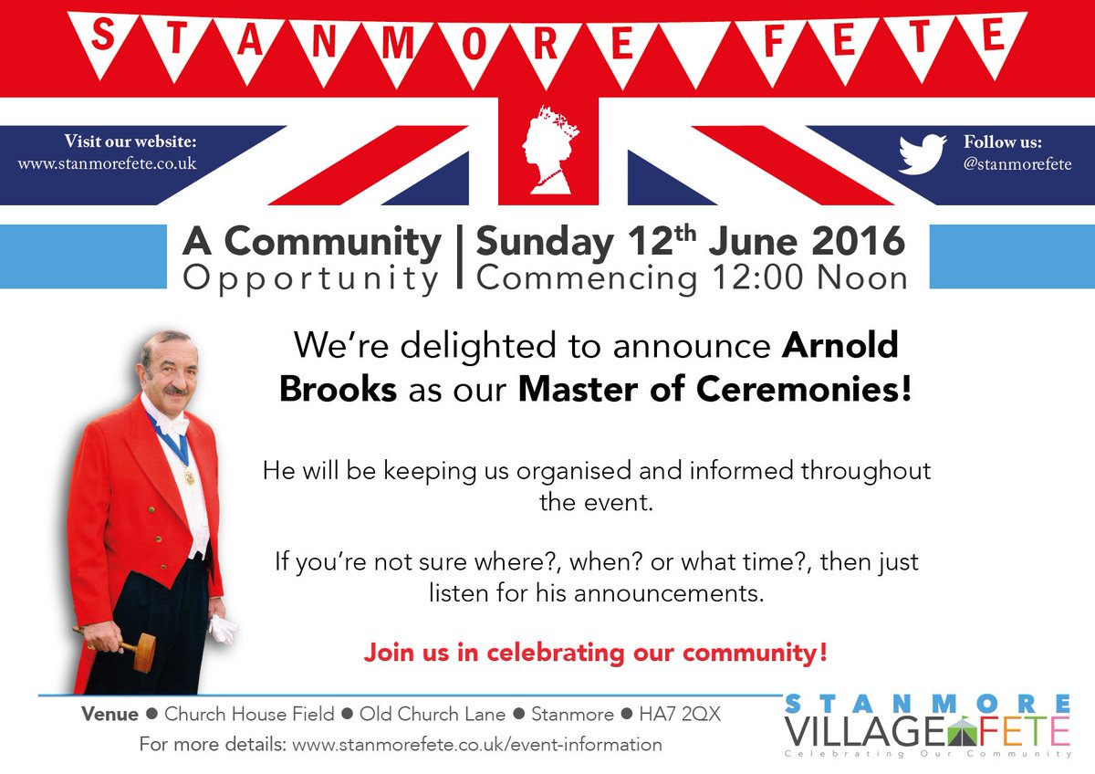 #fundraising #fun #localcommunity #getinvolved #stanmore #masterofceremonies #countdown bit.ly/1pt7Gv9