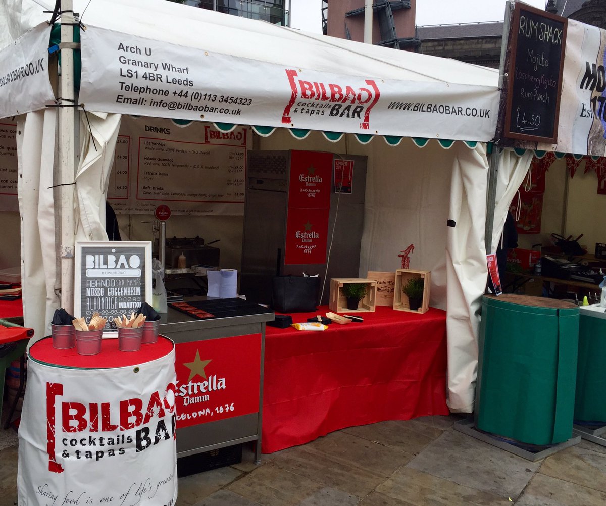 bilbao_bar's tweet photo. Come join us at Leeds Food &amp; Drink Festival #LEEDS 🍴❤️ https://t.co/nlK0jOpV3T
