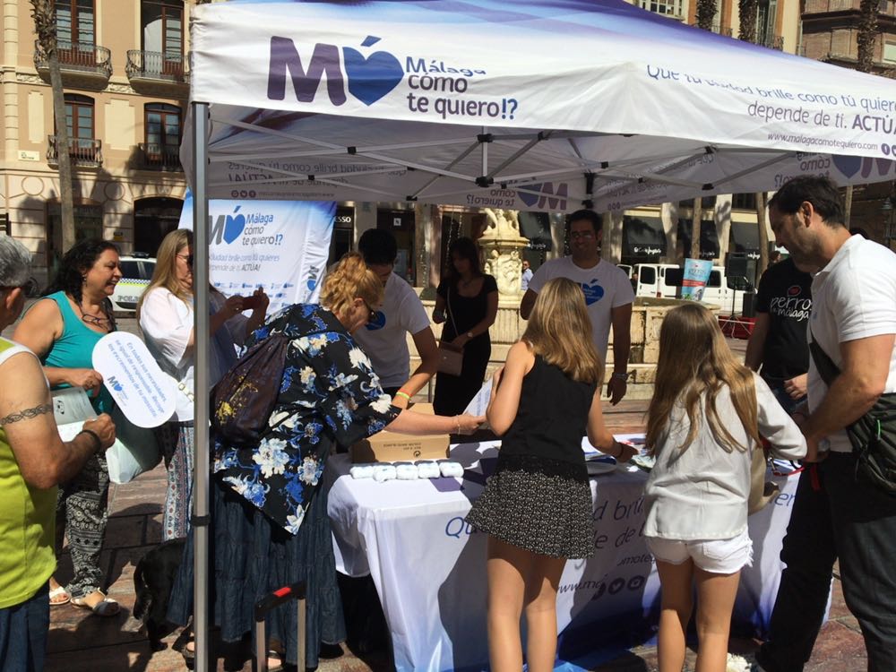 malagacomotq's tweet photo. Hoy colaboramos en la Pasarela Canina de Perros en Adopción de @protemalaga en la Pza. de la  Constitución :) https://t.co/3mRtl6zb6L
