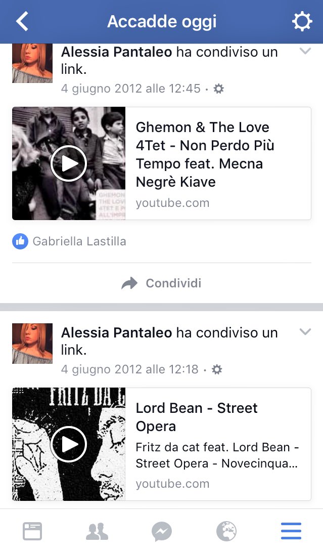 Grazie Facebook per ricordarmi che nel 2012 avevo già capito tutto <a href="/AleFritzDaCat/">Fritz Da Cat</a> <a href="/Ghemon/">Ghemon</a> <a href="/mirkokiave/">Kiave</a> <a href="/mecna/">Mecna</a>