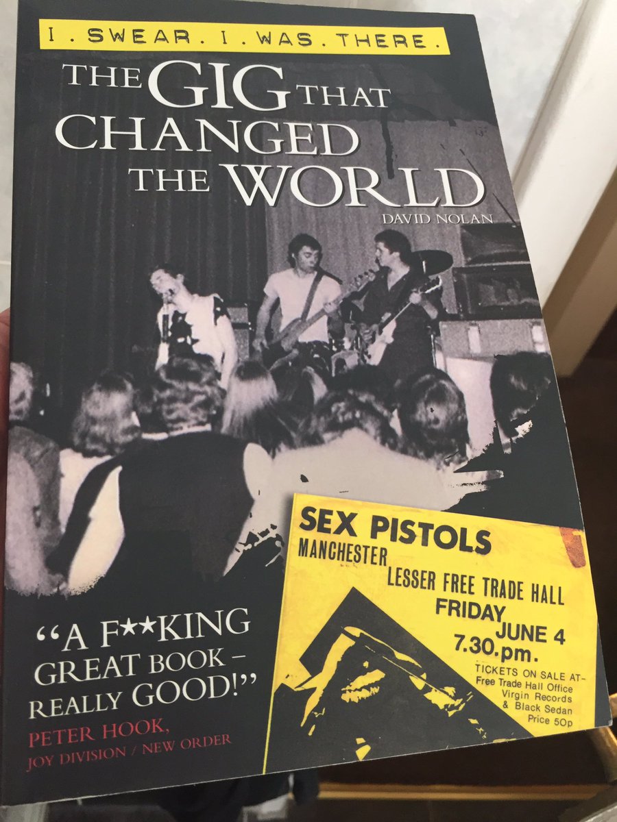 ItsYourDadAherr's tweet photo. #lesserfreetradehall #Morrissey #TonyWilsonRIP #IanCurtisRIP #PeterHook were there. 40 years today. https://t.co/tDh99RwqSU
