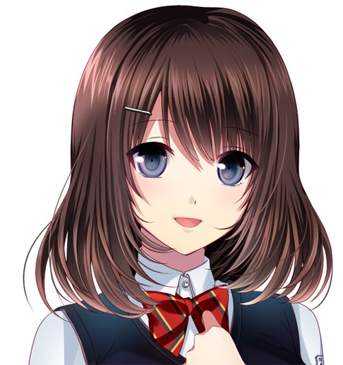 髪型が迷走している神南彩夏ちゃん初期案です(=゜ω゜) #少女アクティビティ 