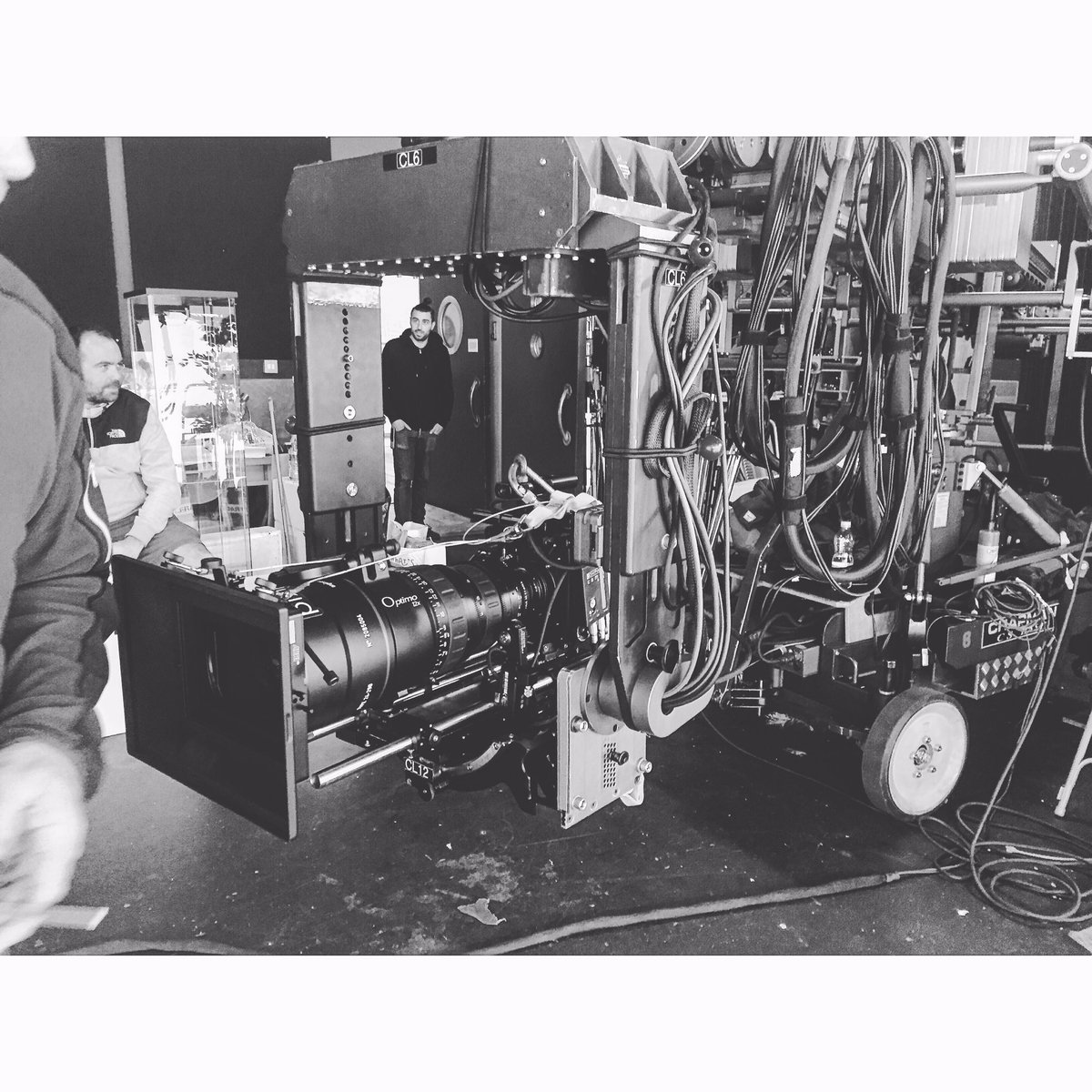 Bring on the #hydrascope, great bit of kit with the #arri #alexamini and #angenieuxoptimo #setlife #chapmanuk