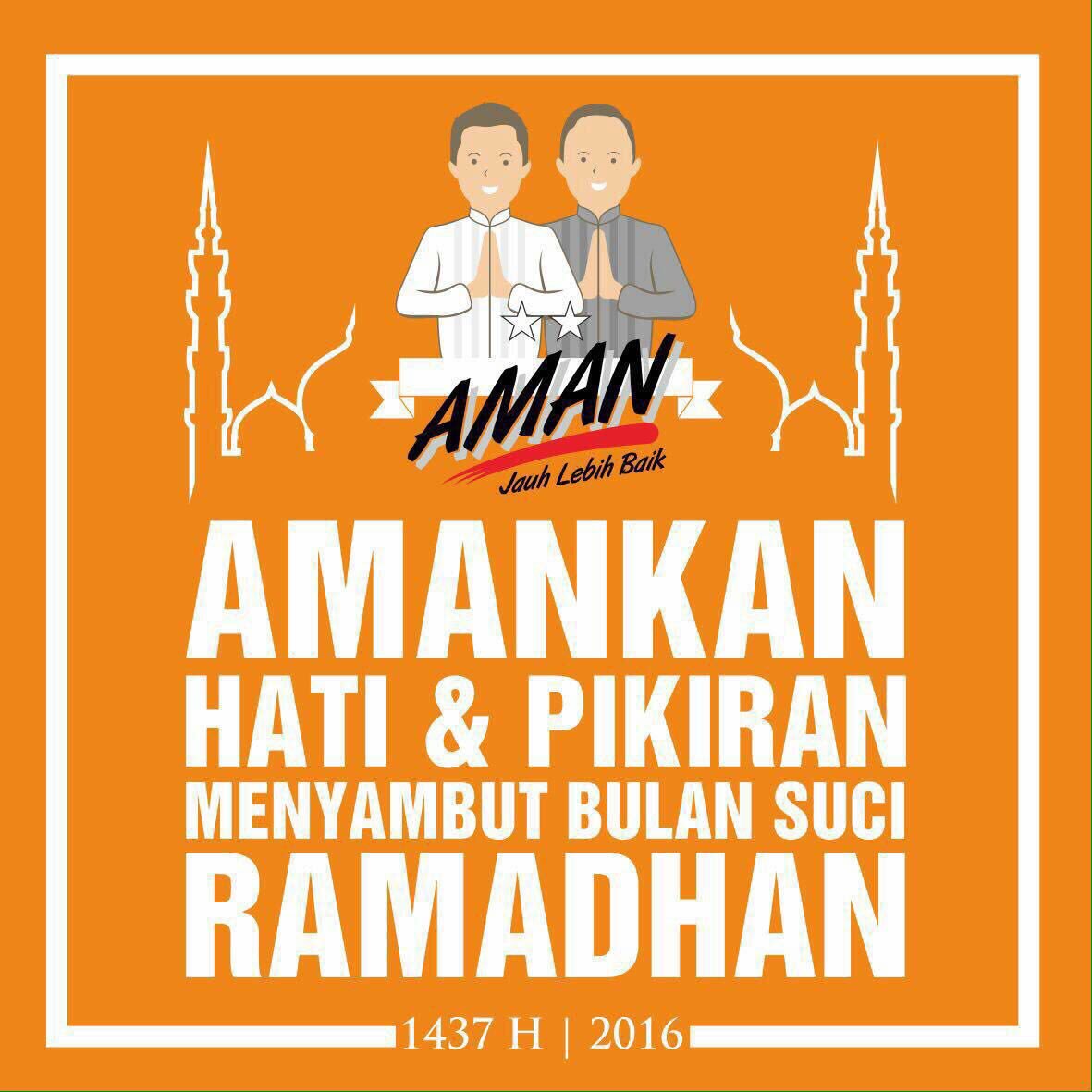 afrilcom's tweet image. Marhaban Ya Ramadhan AMANKAN HATI DAN PIKIRAN Menyambut Bulan Suci Ramadha Mohon maaf lahir dan batin. #AMAN