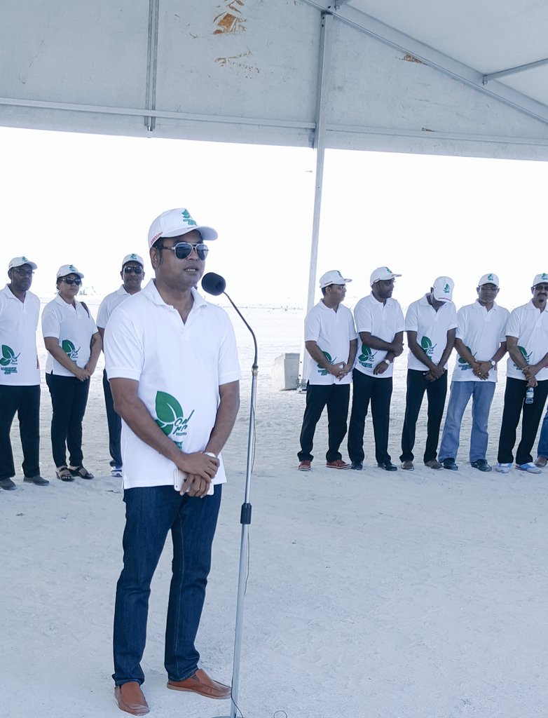 Speech by Chief Guest @EnvGovMv Minister Thoriq Ibrahim
#aaroa #4thofjune #grandmaahefun #15institutions