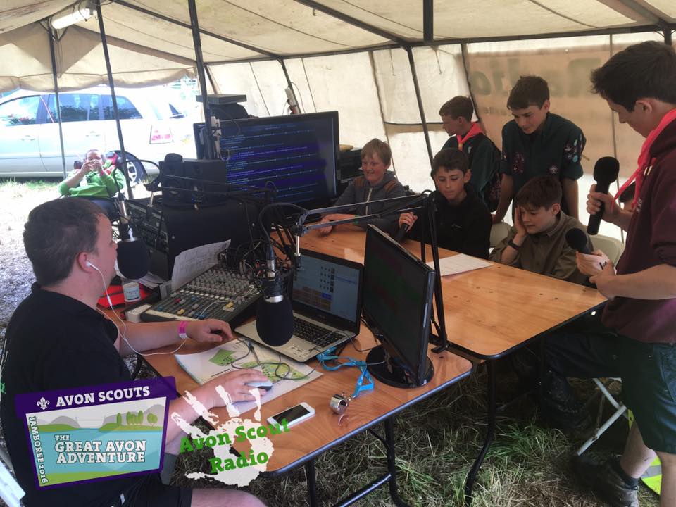 We recorded the <a href="/AvonScoutRadio/">Avon Scout Radio</a> broadcasts from <a href="/AvonJamboree/">Avon Jamboree</a>, including from stage events: avonscoutradio.org.uk/index.php/show…