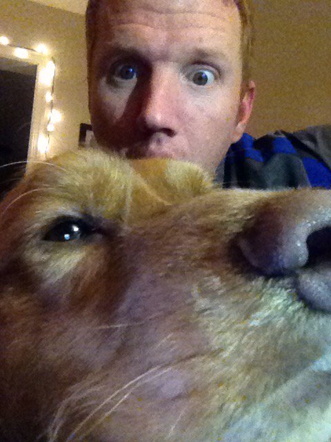 coachmullins's tweet photo. Buddy's really into selfies now https://t.co/leJkm8KQjM