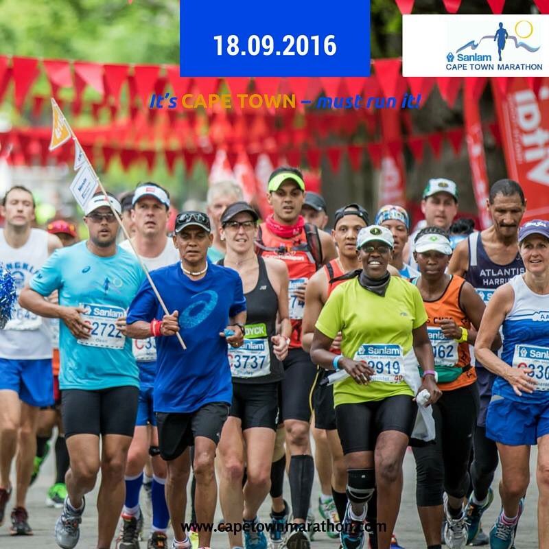 Take the pledge to #rungreen @ctmarathon, #challengeyourself and enter now, it's Cape Town, must run it!