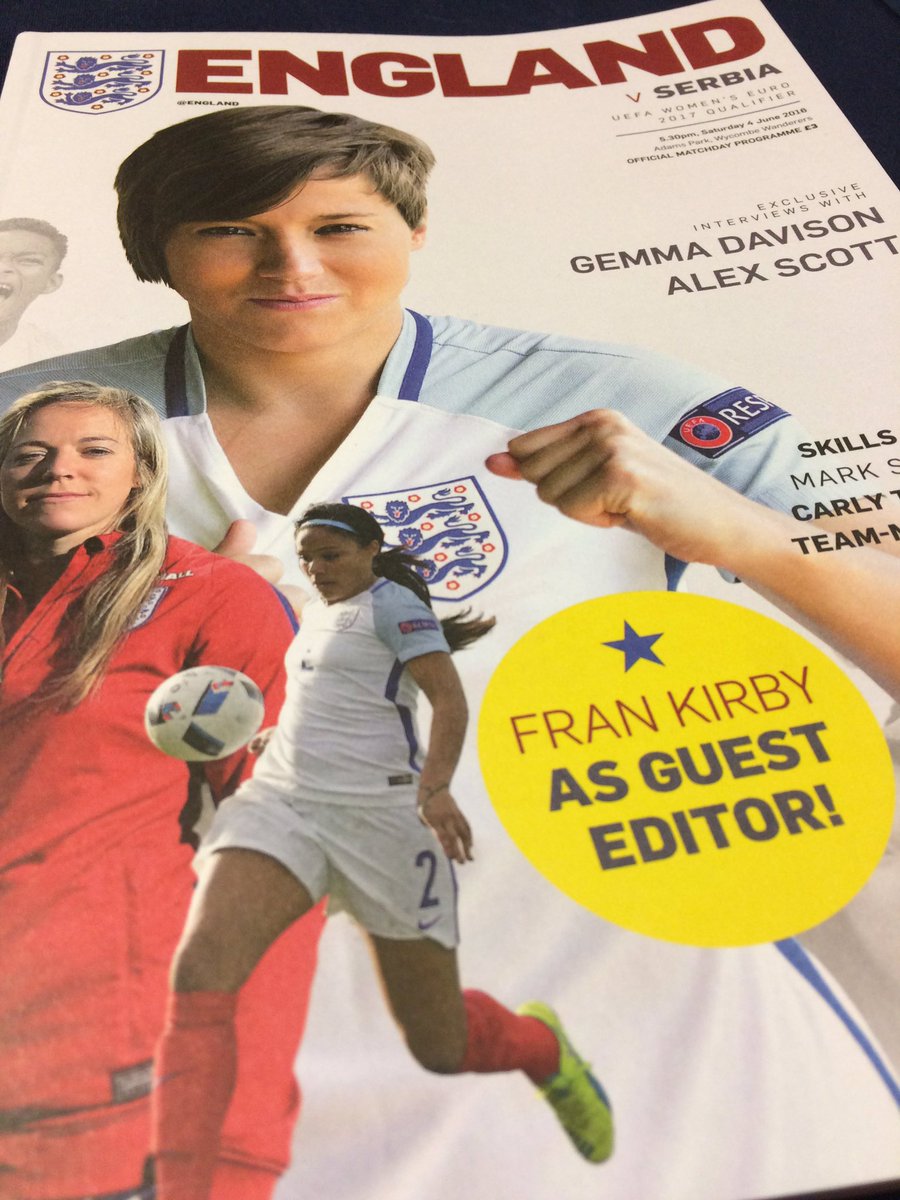 wwfcofficial's tweet photo. Thanks to the @WycombePALS who are volunteering to sell @England programmes around @Adams_Park today. https://t.co/cmCFmXCLLF