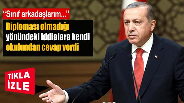 Cumhurbaşkanı Erdoğan'dan 'Sahte Diploma' Açıklaması - TIKLA İZLE -
egesiyaset.com/index.php?p=20…