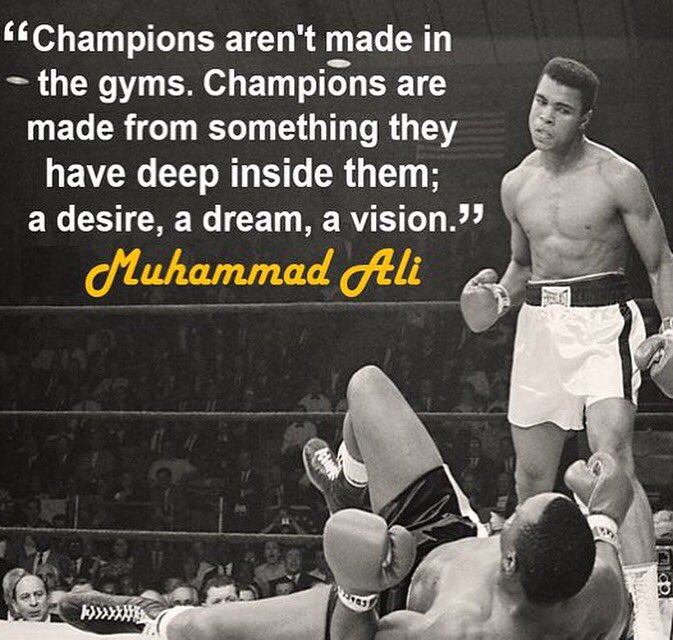 RIP Greatest Champion of All Time. Huge influence to all boxers. #MuhammadAli #ThrillaInManila #Boxing #GOAT #Ali