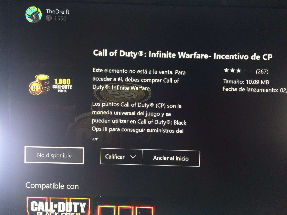TheDreift's tweet photo. Suministros en infinitite warfare???? !!!!! https://t.co/LEw37kbwYG