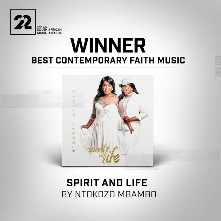 Best Birthday gift ever 😄😄 Mom has won #BestContemporaryFaithAlbum on my bday! Congratulations @NtokozoMbambo ❤❤🌺